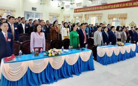 Đại hội đại biểu MTTQ Việt Nam xã Cẩm Thành lần thứ XVI, nhiệm kỳ 2024 -2029