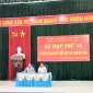 HĐND xã Cẩm Thành khóa XXI, nhiệm kỳ 2021 -2026 tổ chức Kỳ họp thứ 15 để giải quyết công việc phát sinh đột xuất