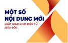 Một số nội dung mới của Luật Giao dịch điện tử (sửa đổi)