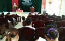 Hội nghị triển khai kế hoạch rà soát và tập huấn quy trình rà soát hộ nghèo, hộ cận nghèo năm 2018