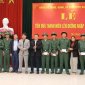 Lễ tiễn đưa thanh niên lên đường nhập ngũ năm 2025