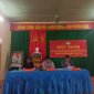 Đại biểu HĐND xã tiếp xúc cử tri thôn Thành Long trước kỳ họp thứ 8, HĐND xã khóa XXI