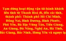 Tạm dừng hoạt động vận tải hành khách liên tỉnh từ Thanh Hoá đi, đến các tỉnh, thành phố