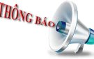 Thông báo tuyển sinh vào lớp 1 năm học 2022 - 2023