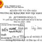 Công văn số 97/DBĐHSS-BDQLCL ngày 24/04/2025 của Trường Dự bị Đại học Dân tộc Sầm Sơn về việc phối hợp thông báo tuyển sinh hệ dự bị đại học năm học 2025-2026