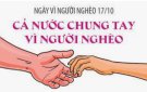 Chung sức vì người nghèo 