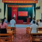 Chi bộ thôn Cánh Én, Đảng bộ xã Cẩm Thành tổ chức lễ kết nạp đảng viên 
